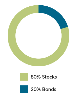 ABLE Aggressive: 80% Stocks, 20% Bonds